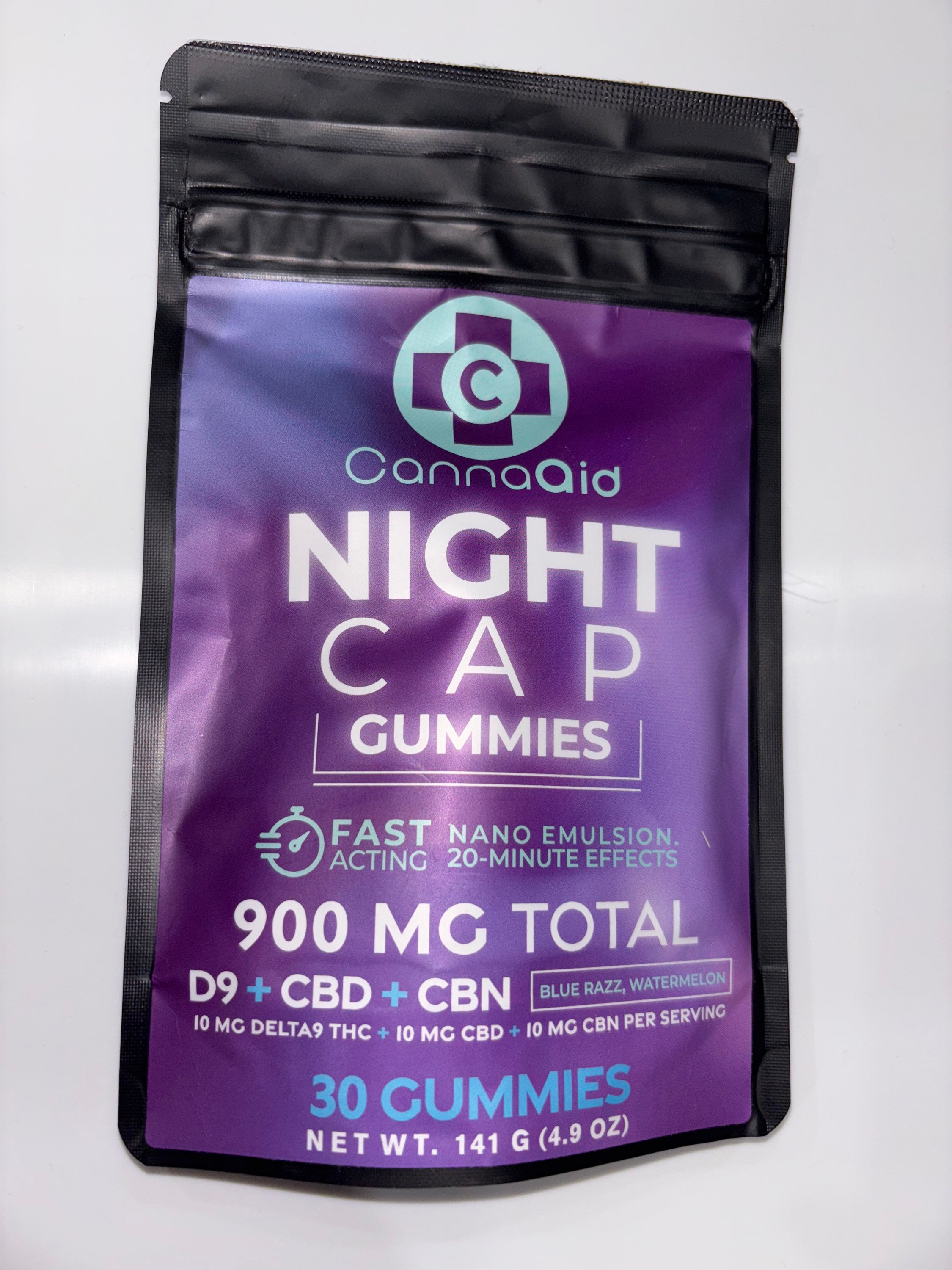 CannaAid Night Cap Gummies