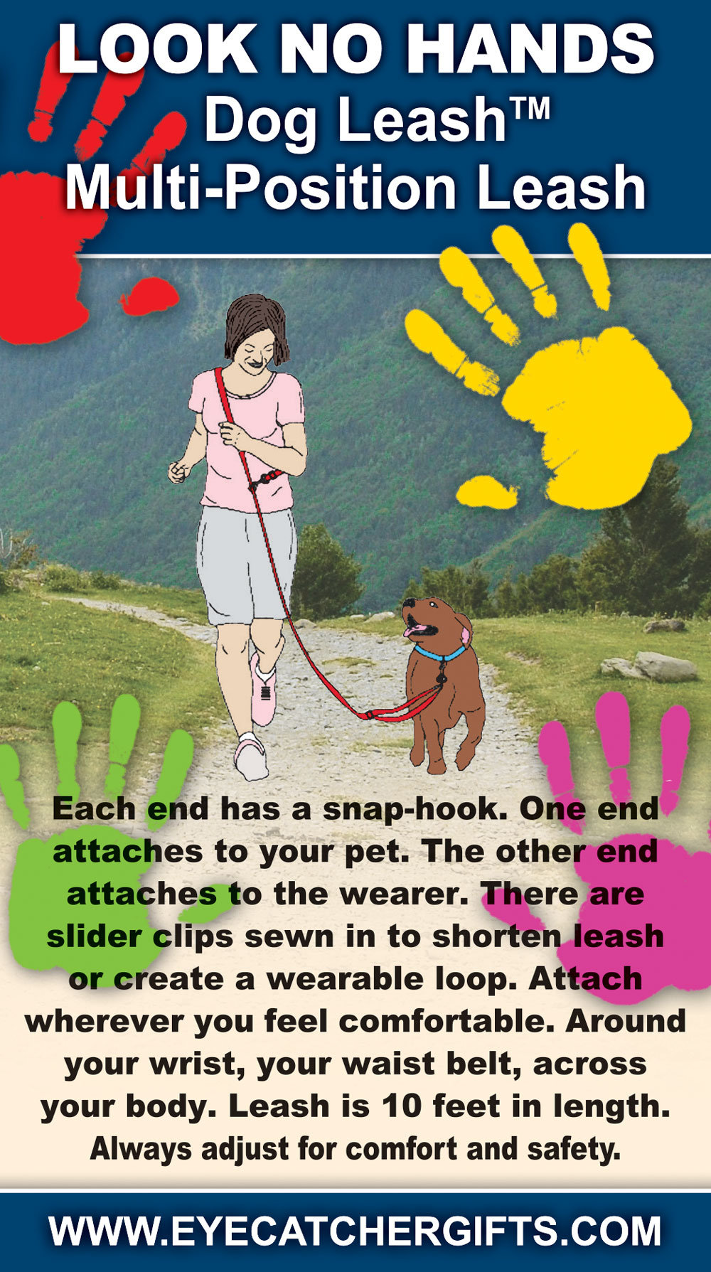 No hands dog leash clearance