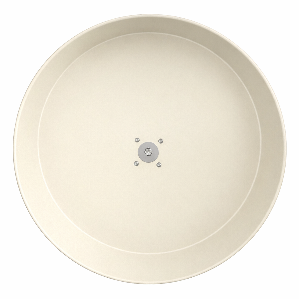 Thumbnail: Metal Exercise Wheel - CREAM