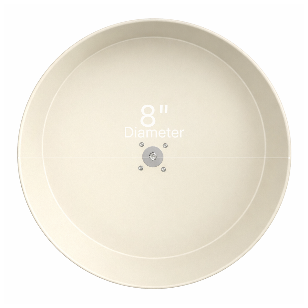 Thumbnail: Metal Exercise Wheel - CREAM