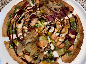 Turkey Basil Pesto Flatbread