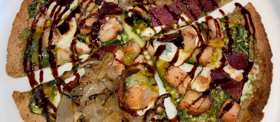 Turkey Basil Pesto Flatbread