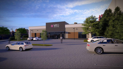 Rendering of the new VEG Veterinary Emergency Group clinic in Albemarle County