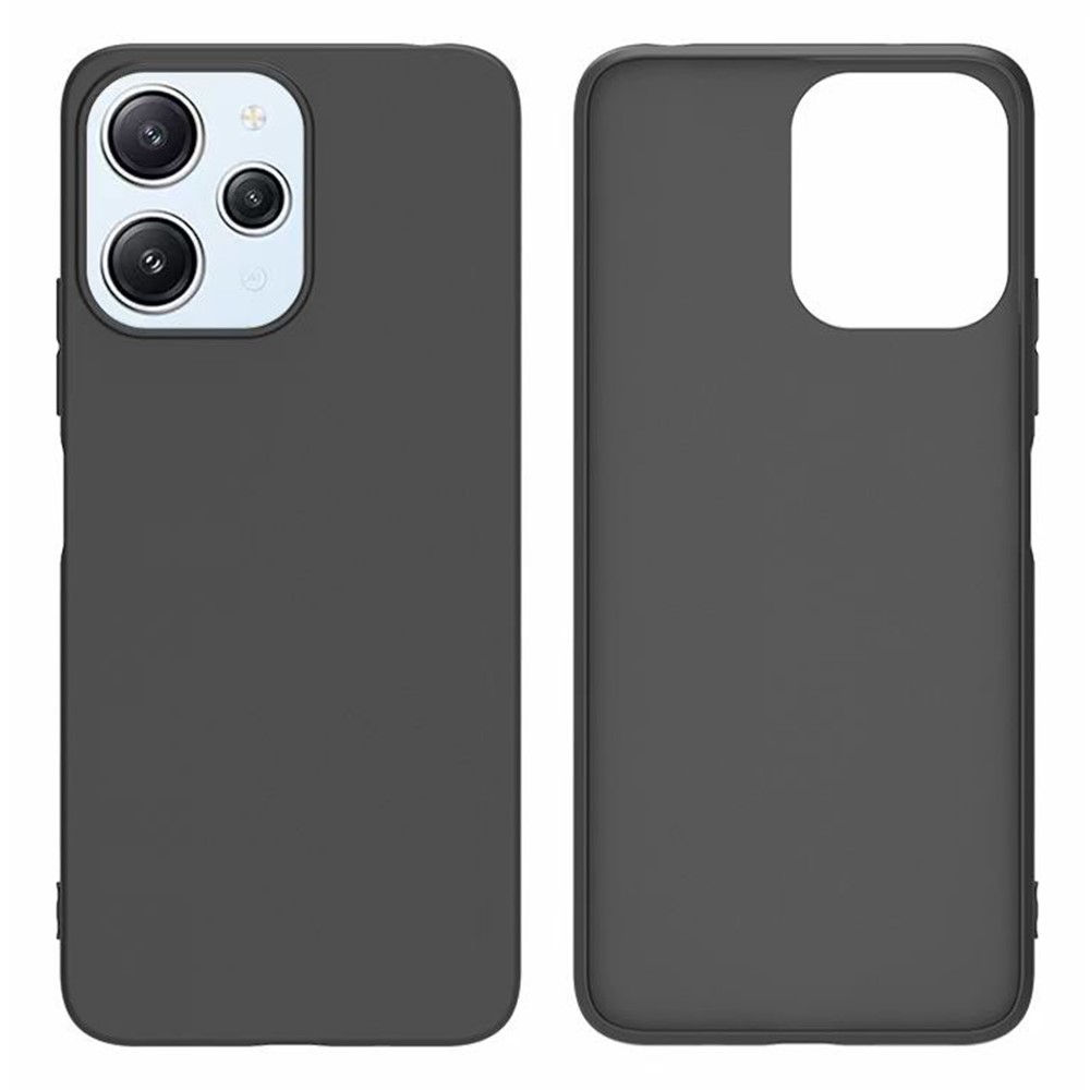Backcover Hülle "Premium Schwarz" - Xiaomi Redmi 12 / Poco M6 Pro