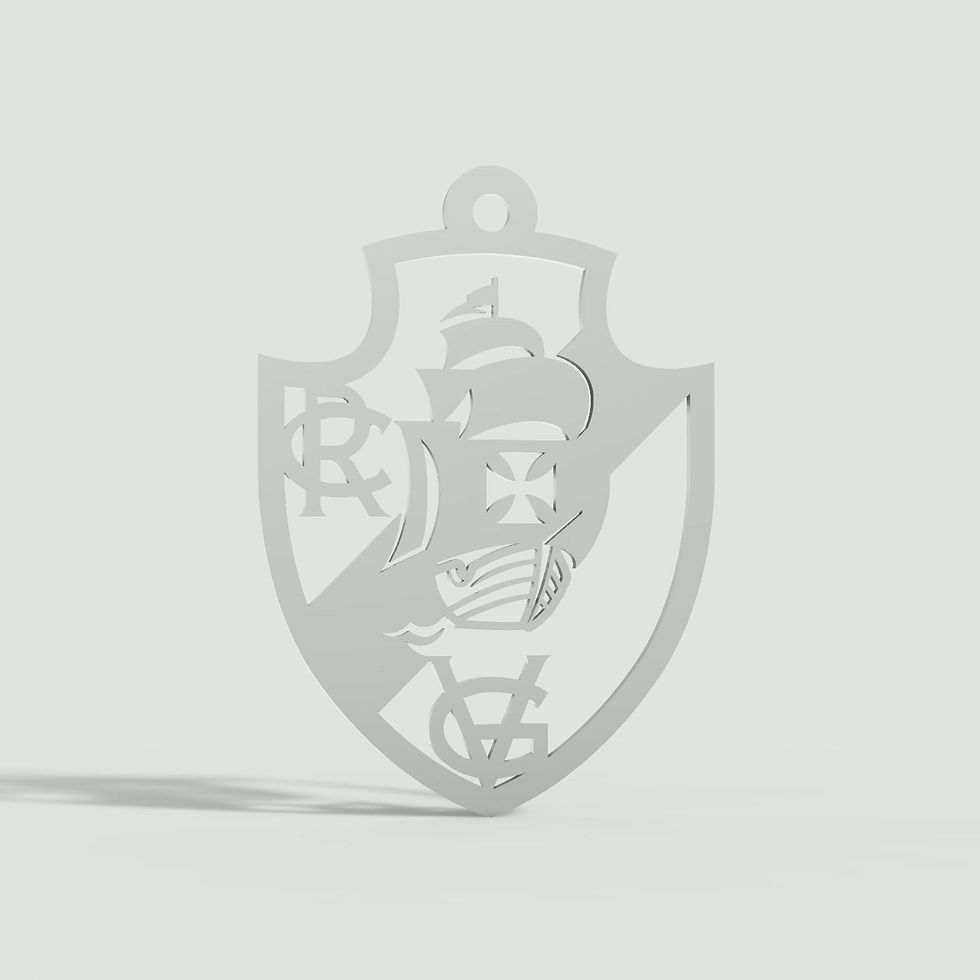 Miniatura: Pingente Escudo Vasco da Gama
