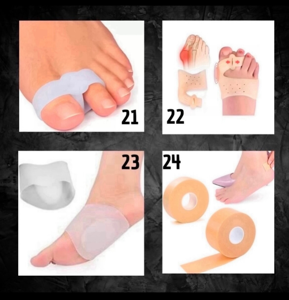 Miniatura: Accesorios para pies de silicona 