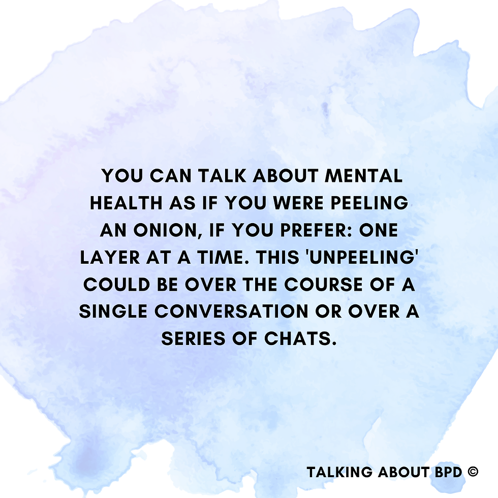 Talking About Talking: How Metacommunication Can Create Safety When Talking About Mental Health