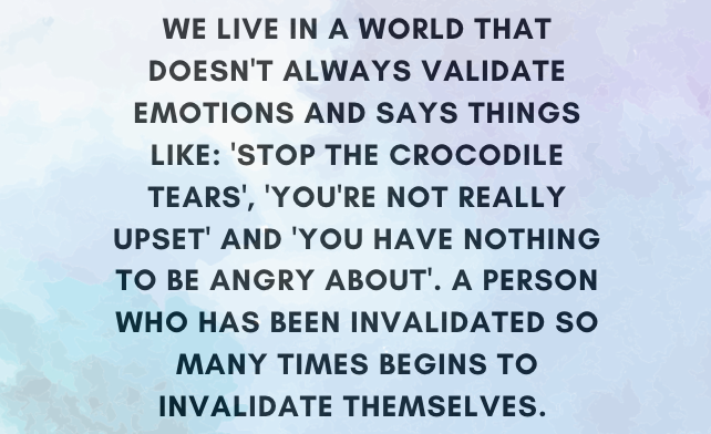 Know thyself. And believe thyself!
