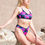 Thumbnail: V- Cut Swimwear bottoms in our Tropical Hibiscus Print