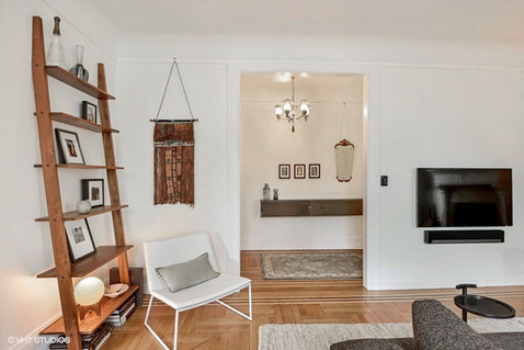 shelving white side chair