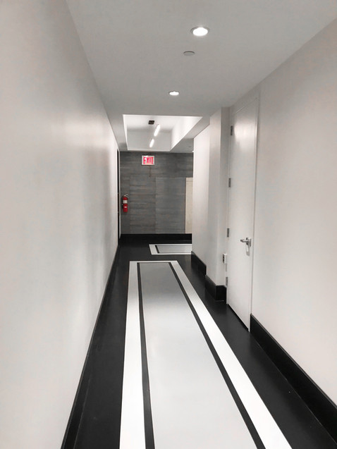 hallway renovation office