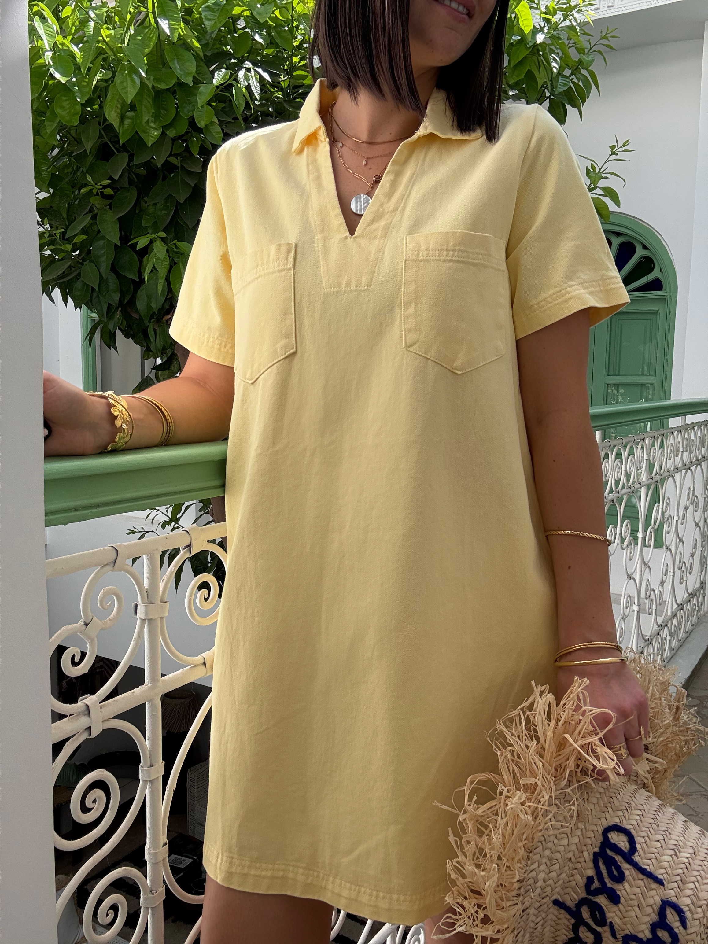 Robe Manon - Jaune