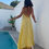 Miniature : Robe Victoria - Jaune