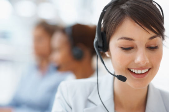 Call-Center-Woman-smiling-looking-down_P