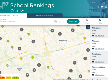 How to Check and Wisely Use Canadian Public School Rankings