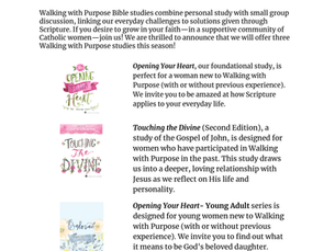 Walking with Purpose