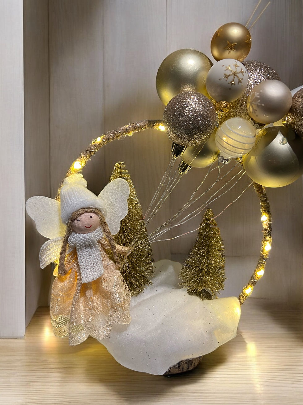 Décoration douce et romantique "mon ange"