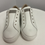 Thumbnail: Mint velvet “Indie” white/silver slip on trainers size 4 (37)