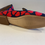 Thumbnail: Boden navy red heart flat women’s shoes in box size 5 (38)