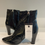 Thumbnail: Zara patent leather ankle boots size 4 (37)