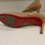 Thumbnail: Christian Louboutin Simple Pump 70 Patent Nude Calf Heels Size 5 (38) Boxed