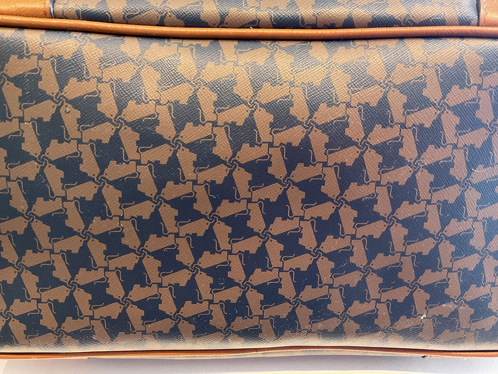 Thumbnail: Braun Buffel brown/tan top handle tote bag