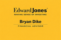 Business card design with Edward Jones branding.png