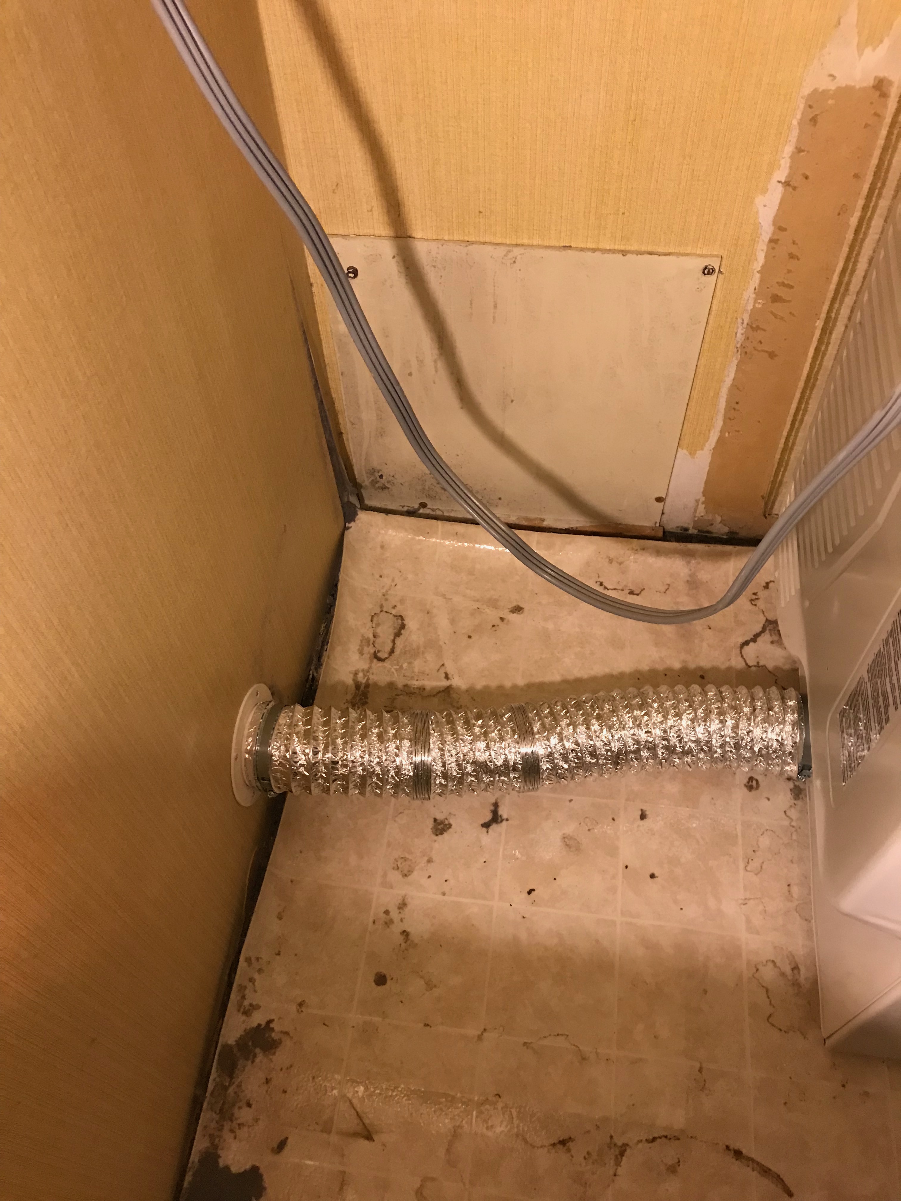 Area after cleaning