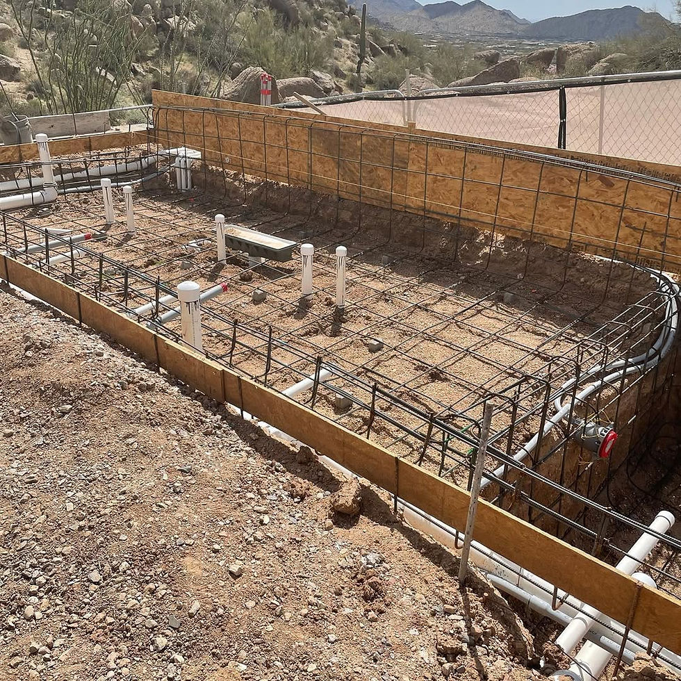 Rebar mat for pool- image 1