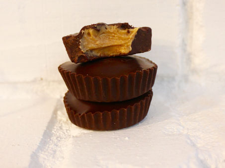 Vegan Peanut and Almond Butter Cups