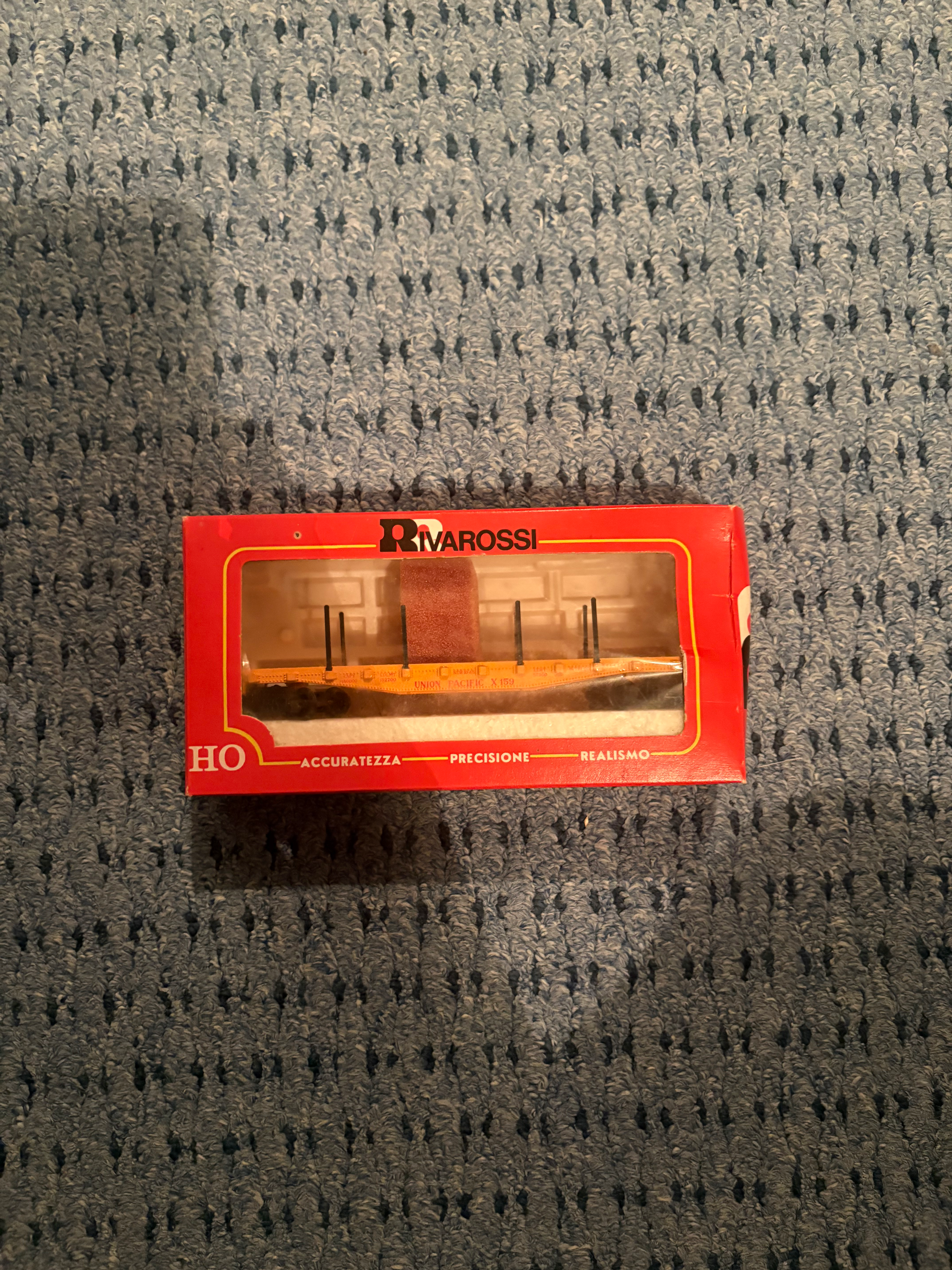 RIVAROSSI 2255 FLAT WAGON UNION PACIFIC Flat Car UP