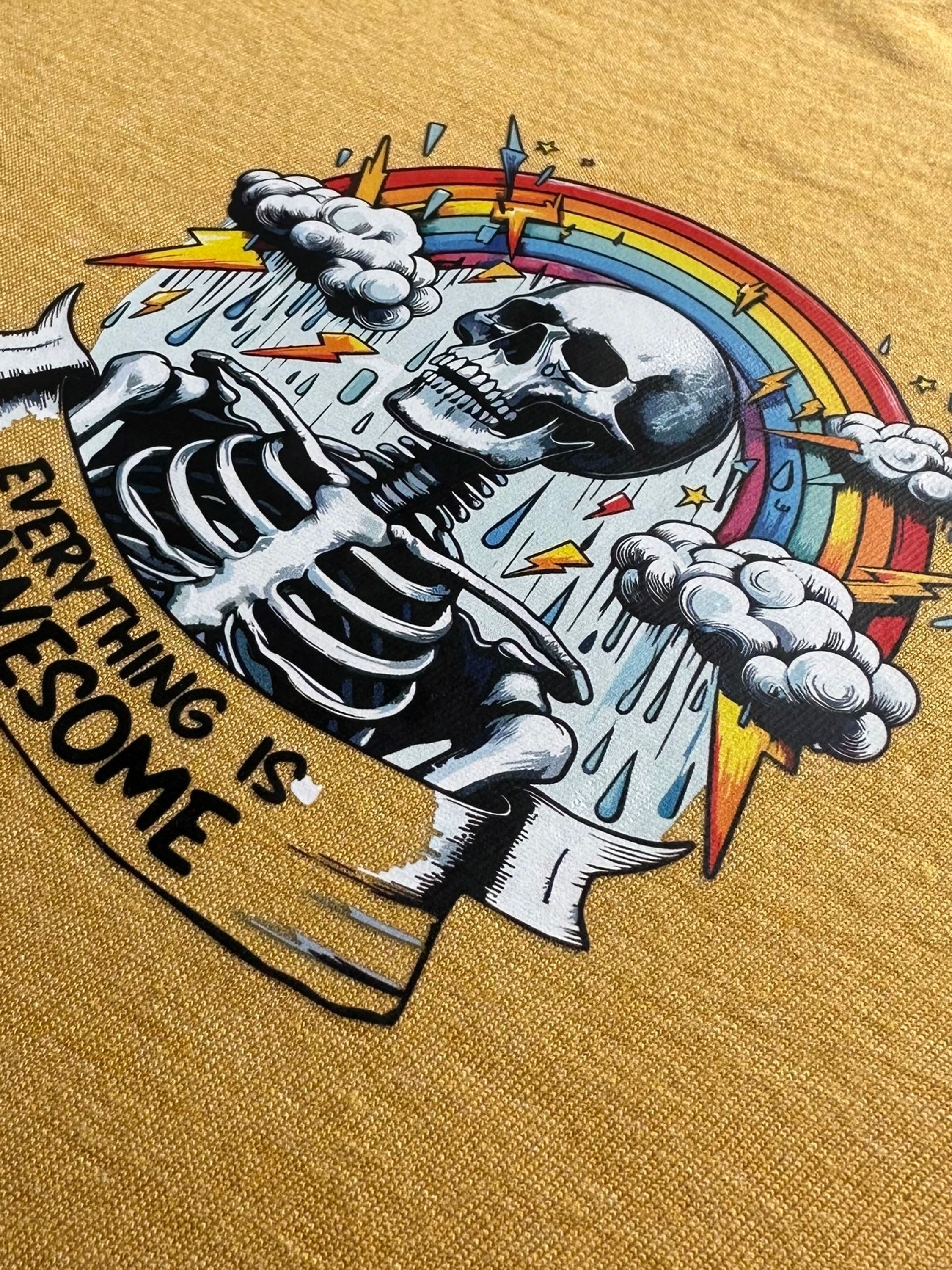 Everything is Awesome Skull Sweatshirt