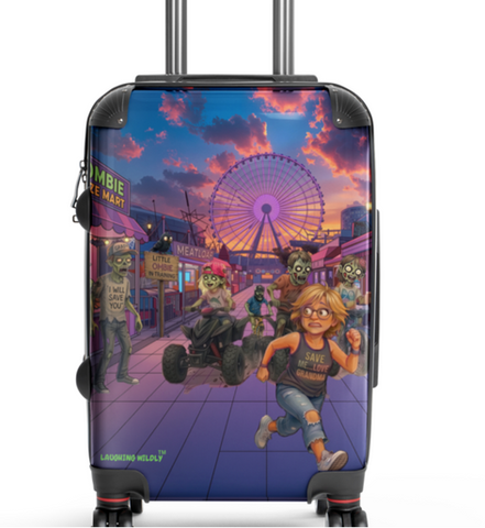 custom design luggage, one of a kind luggage,