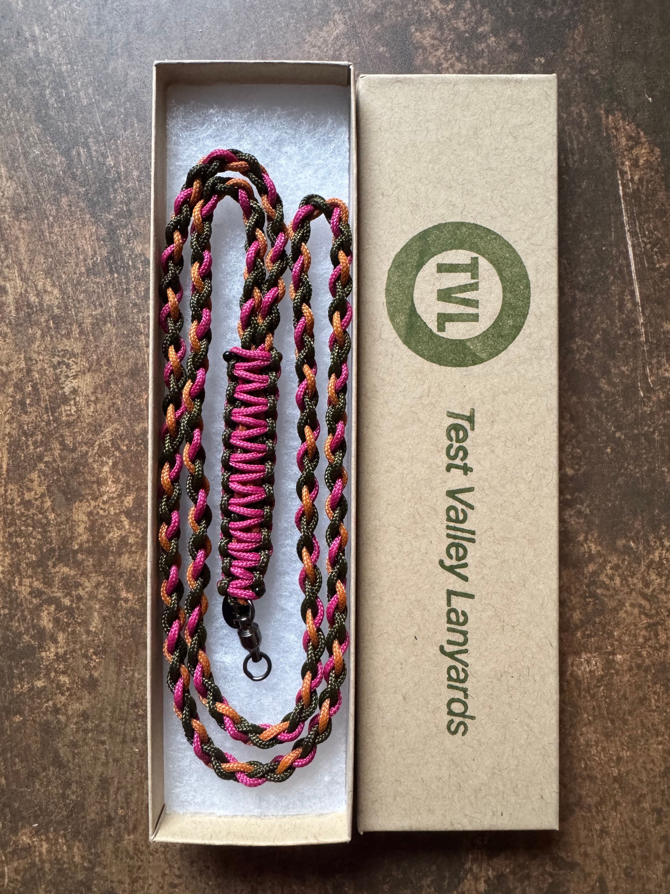 Alpine Green, Orange and Cerise 