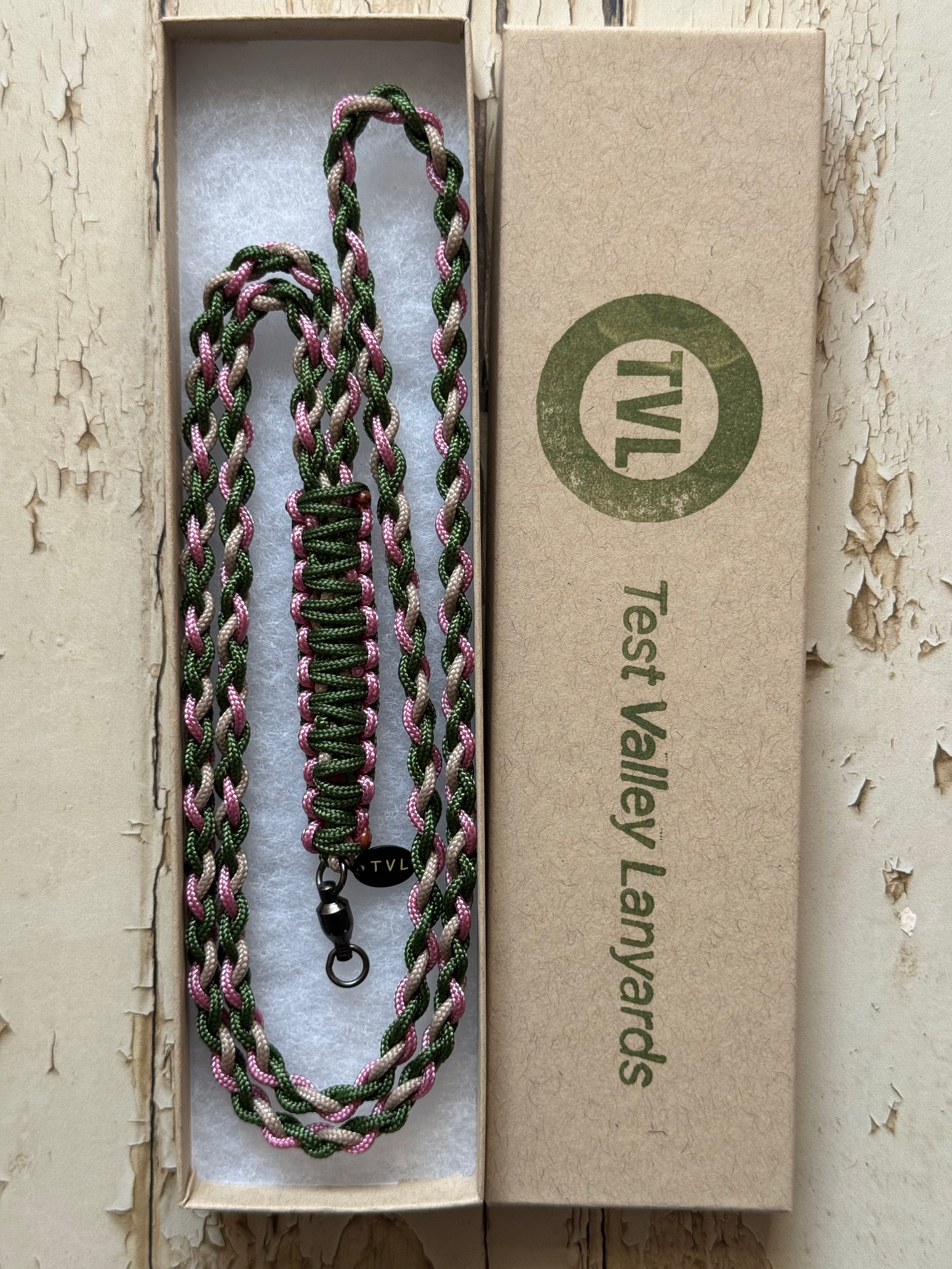 Light Pink, Mocca & Green