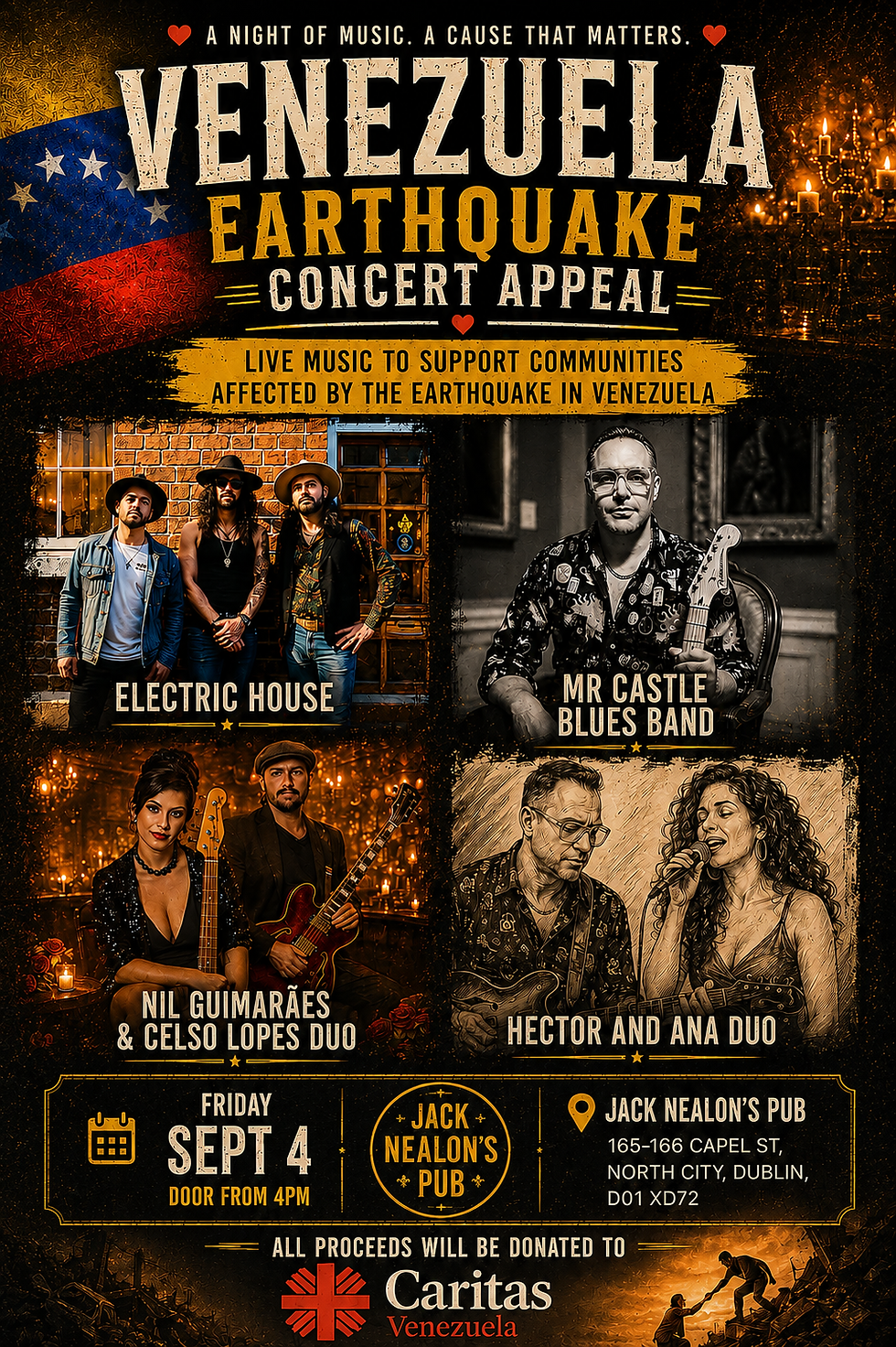 Venezuela earthquake appeal DEF