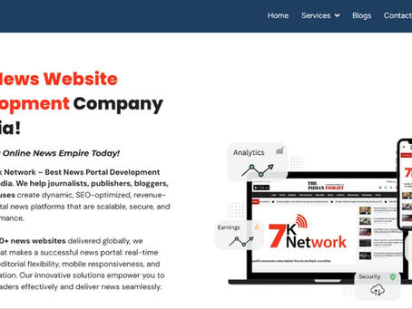 7K Network: The Best News Portal Development Company in India