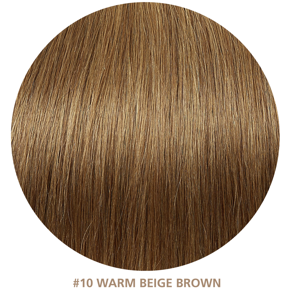 Thumbnail: 20" MICRO WEFT HAIR EXTENSIONS BROWN