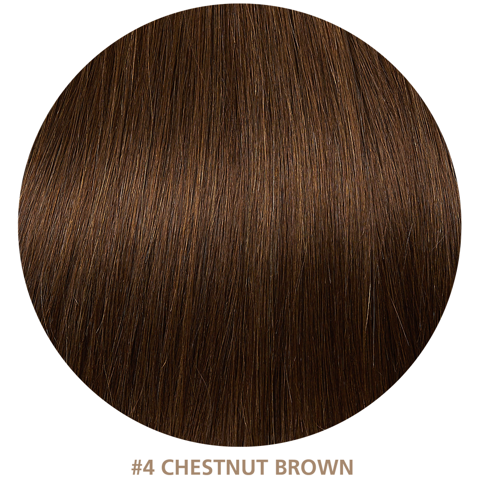 Thumbnail: 24" TAPE HAIR EXTENSIONS BROWN