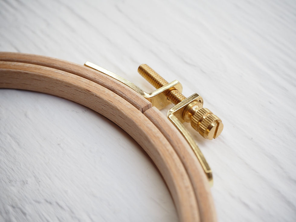 Thumbnail: DMC Beech Wood Embroidery Hoop 5" / 13cm