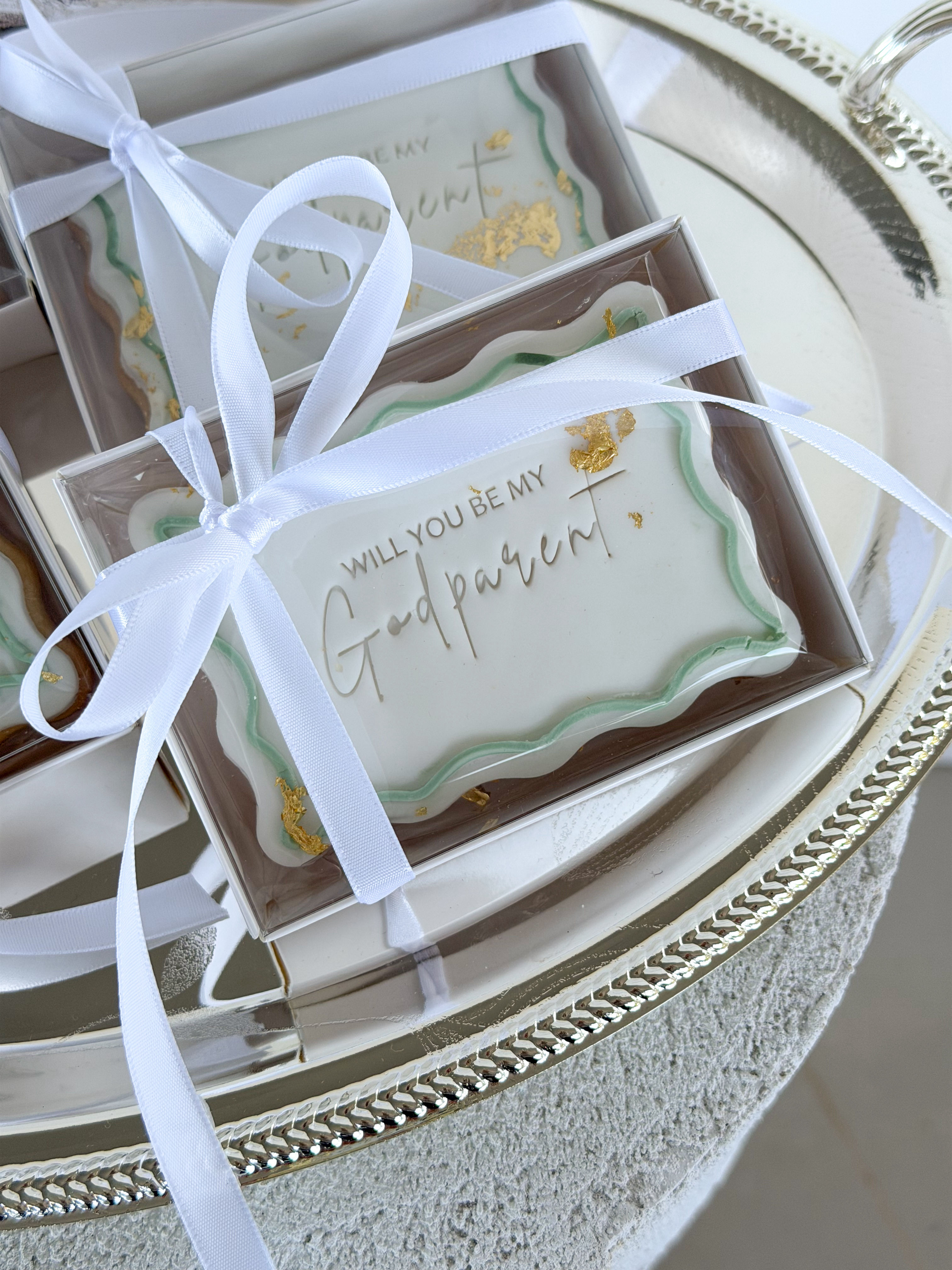 Will You Be My Godparent Cookie 