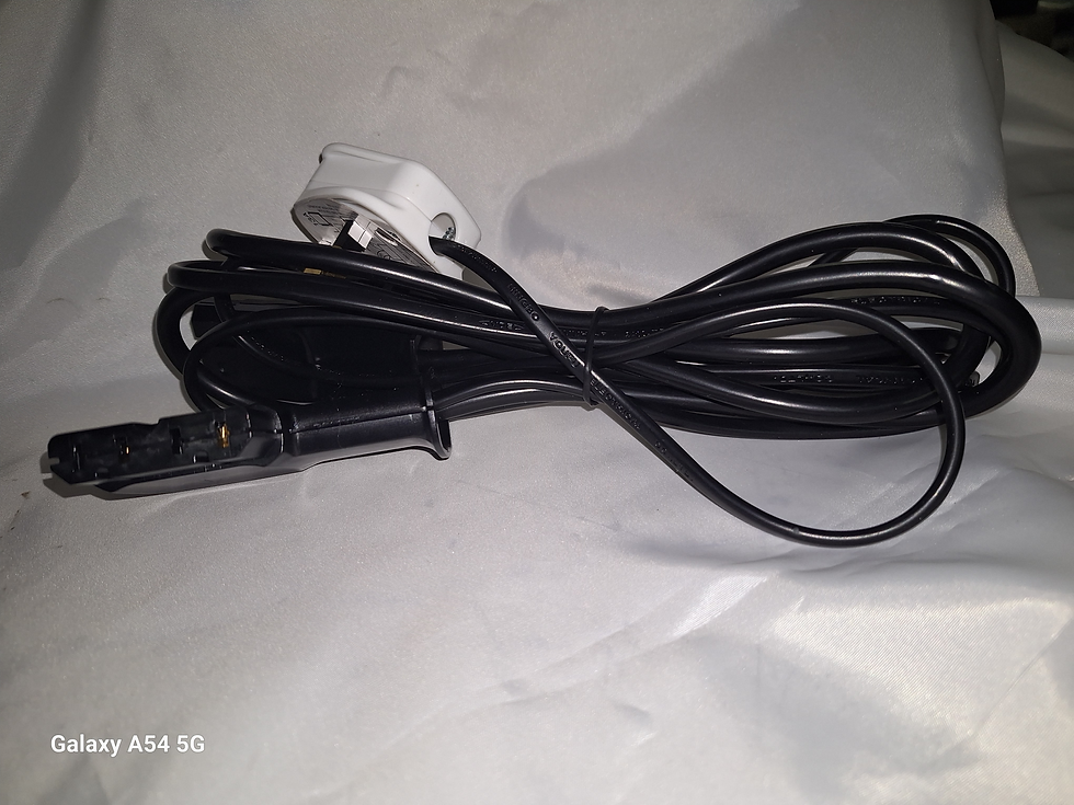 Miniature : Bernina 801-1015 sewing machine Lead only.#002 686 70 00,Mains & Foot pedal Lead