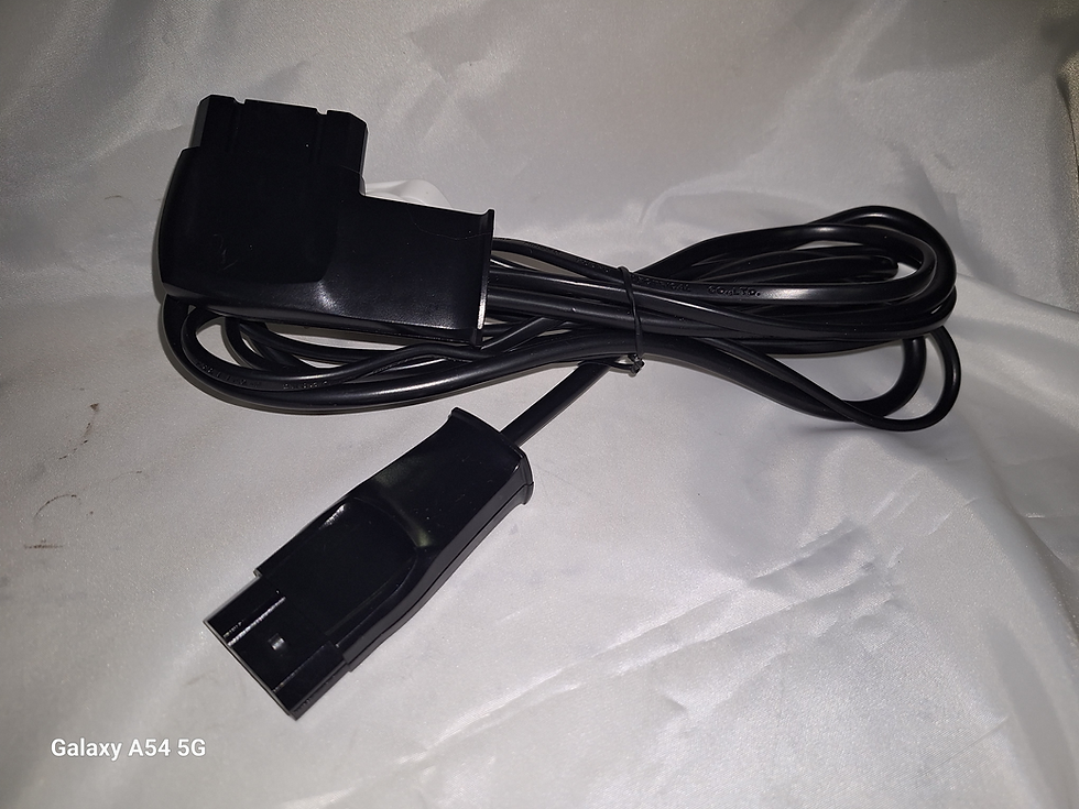 Miniatura: Bernina 801-1015 sewing machine Lead only.#002 686 70 00,Mains & Foot pedal Lead