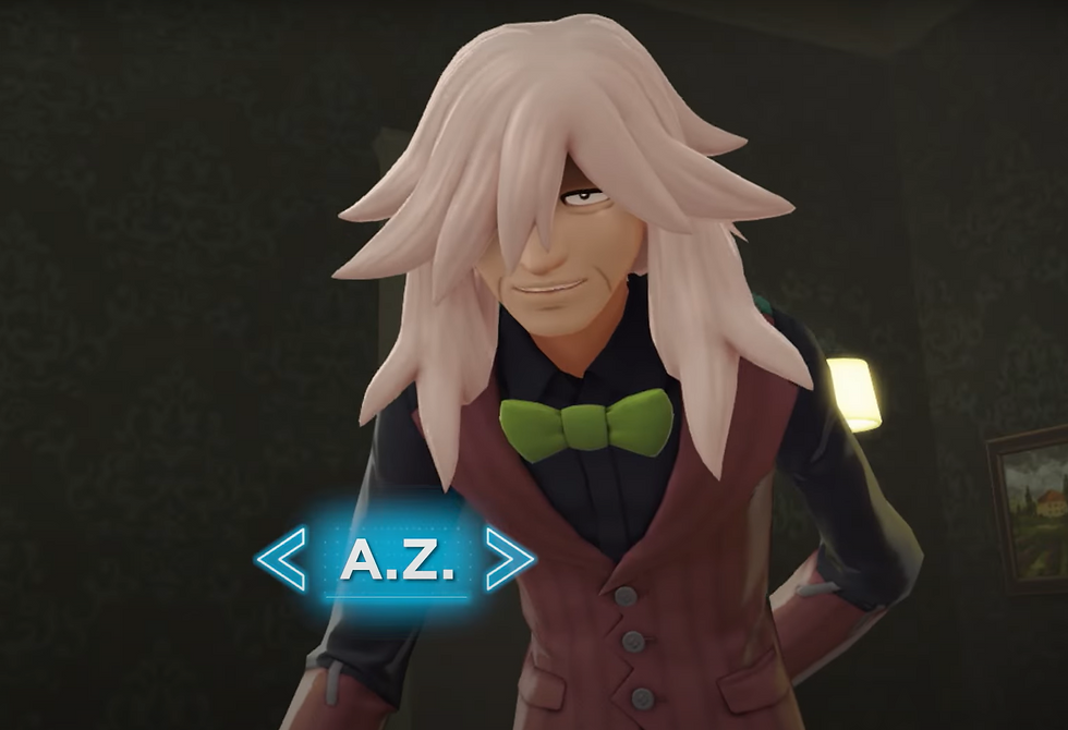 AZ dans pokémon légendes Z-A