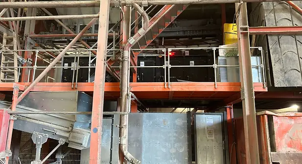 Foto der X.Sort Anlage bei Korn Recycling in Albstadt