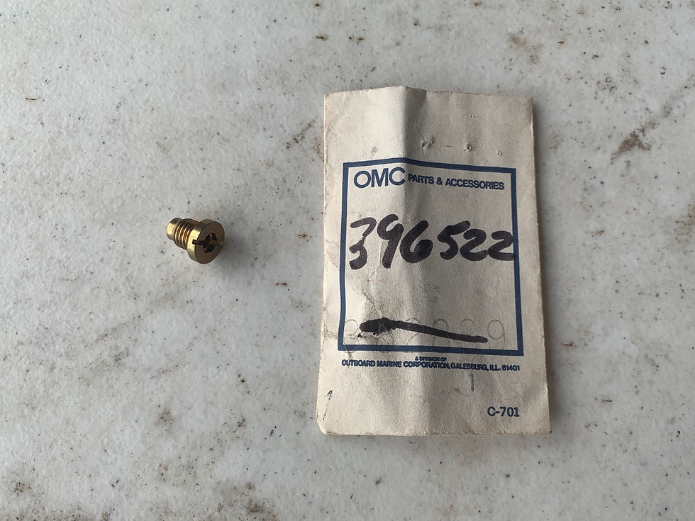 Thumbnail: 396522 OMC/Evinrude/Johnson Float Valve