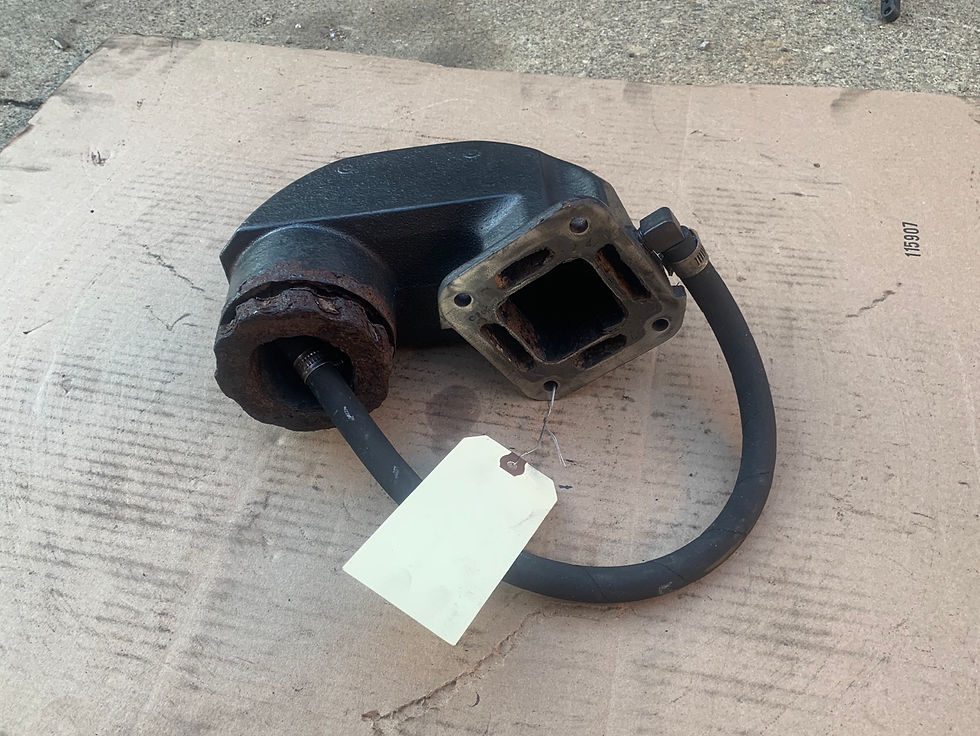Thumbnail: 3851227 Volvo Penta 3.0L Exhaust Manifold Elbow