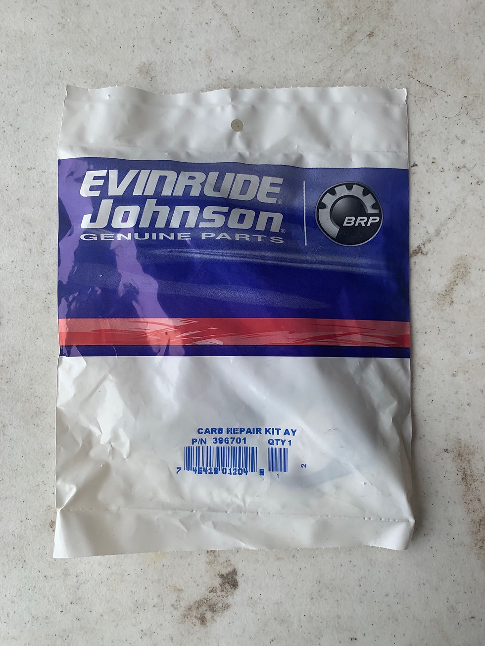 Thumbnail: 396701 OMC/Evinrude/Johnson Carb Repair Kit