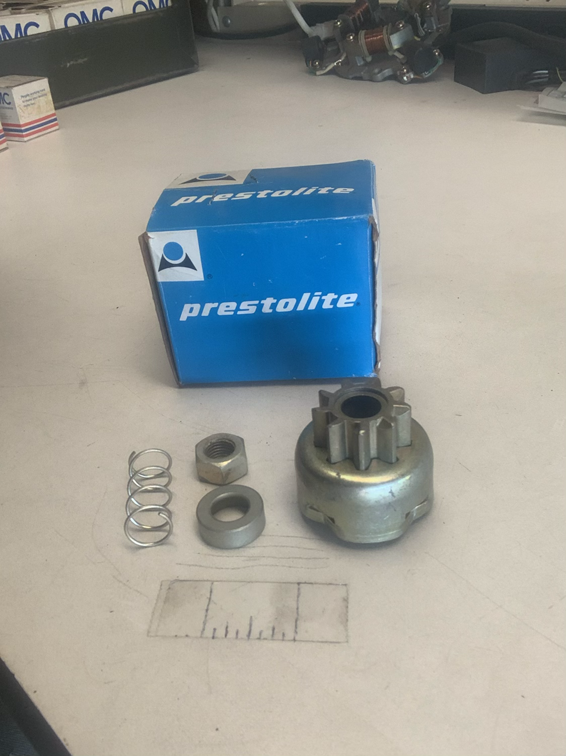 390104 Prestolite/OMC/Johnson/Evinrude Starter Drive Assembly