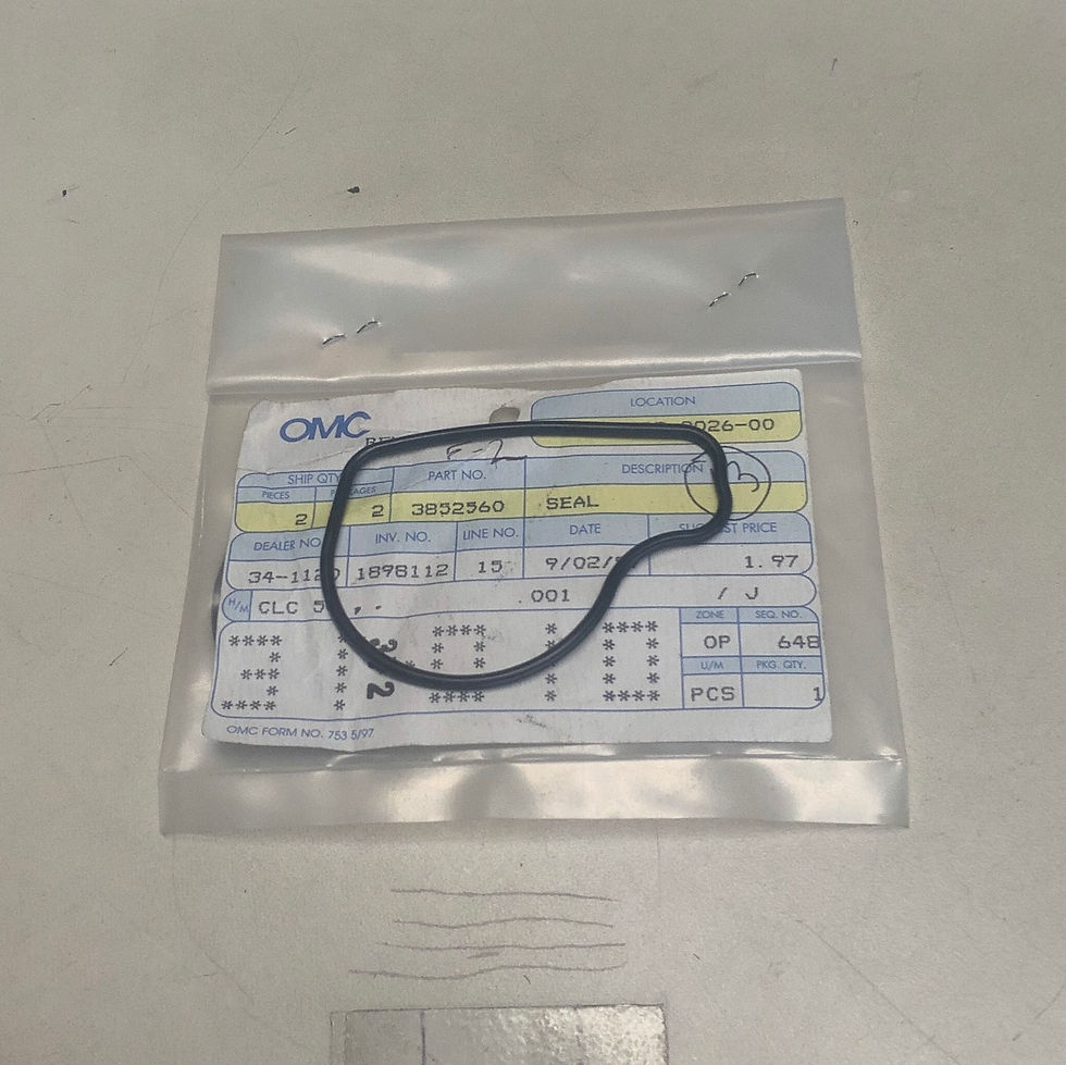 3852560 OMC/Johnson/Evinrude Water Passage Seal
